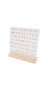 2 - مجموعة أقراط أطفال كليب جميلة (60 حرف)